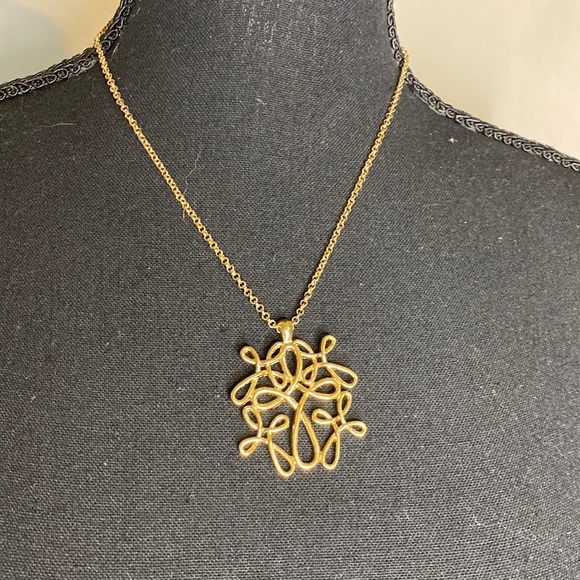 Jewelry - ✨3/$15✨Sterling silver gold plated cross necklace